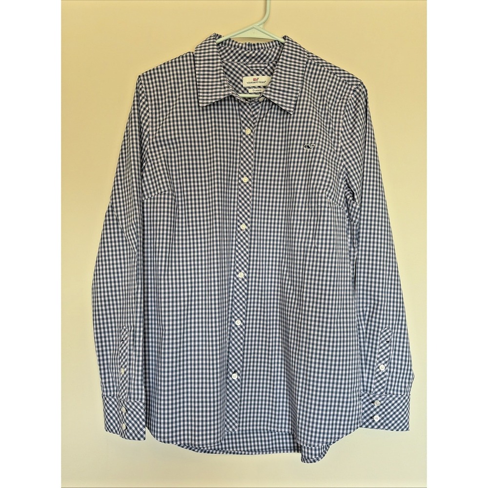 Vineyard Vines Pastel Gingham Check Classic Easter Preppy Button‎ Down Shirt 10